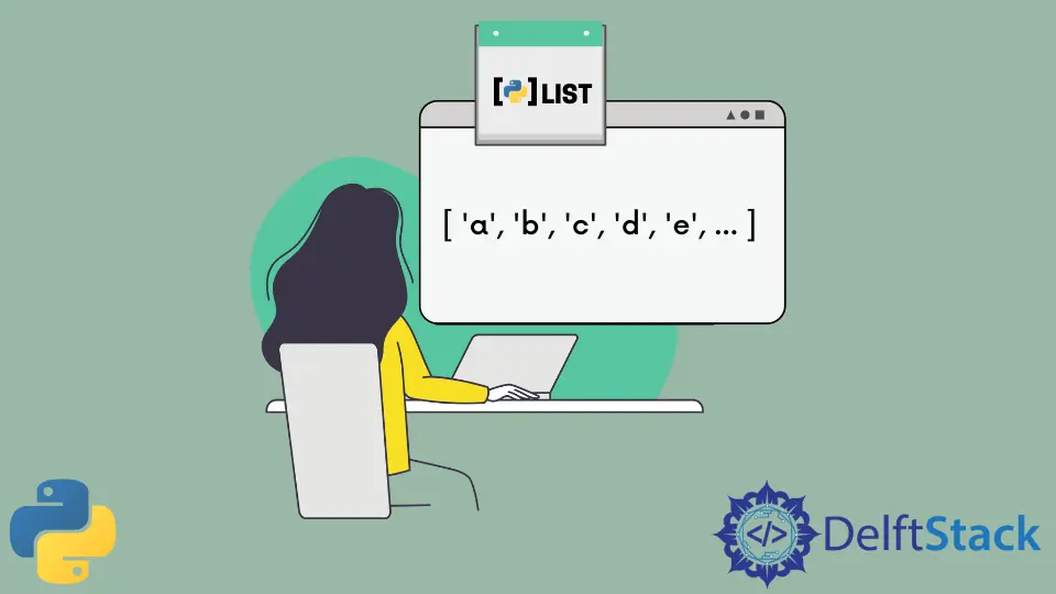 Cómo listar el alfabeto en Python