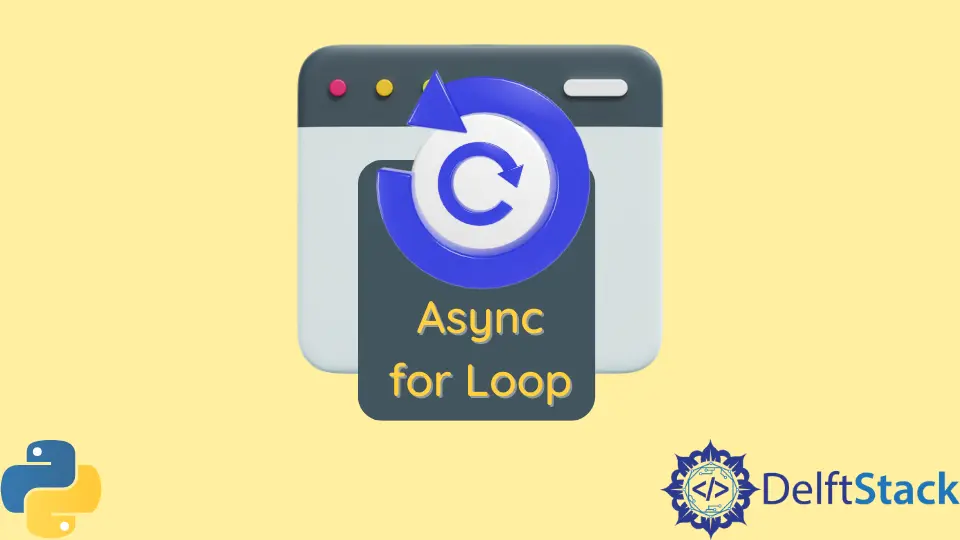 Async for Loop in Python