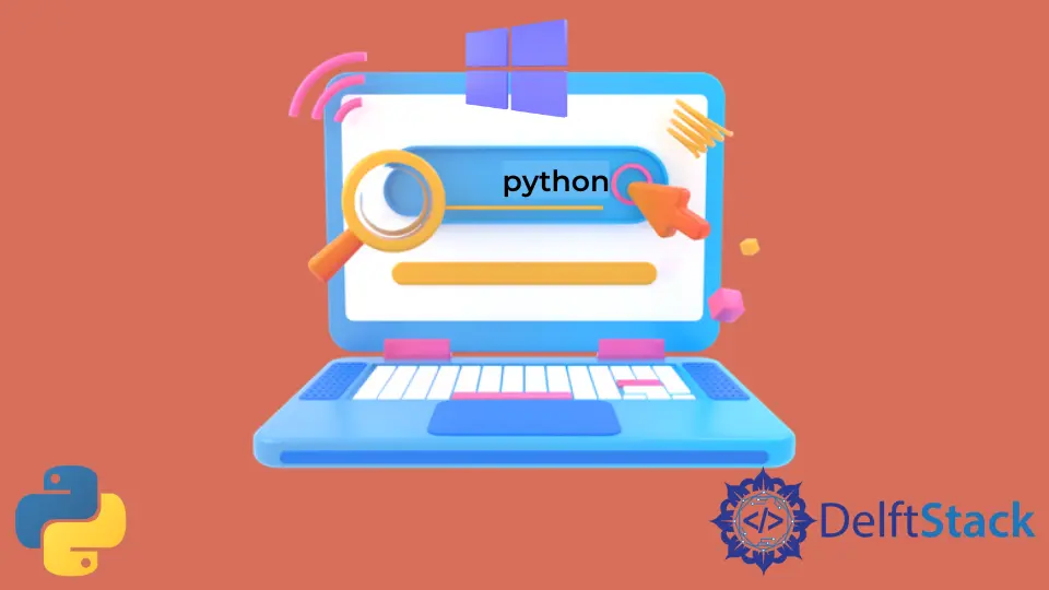 Verifique se o Python está instalado no Windows