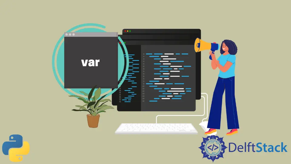 Declare uma variável sem valor em Python