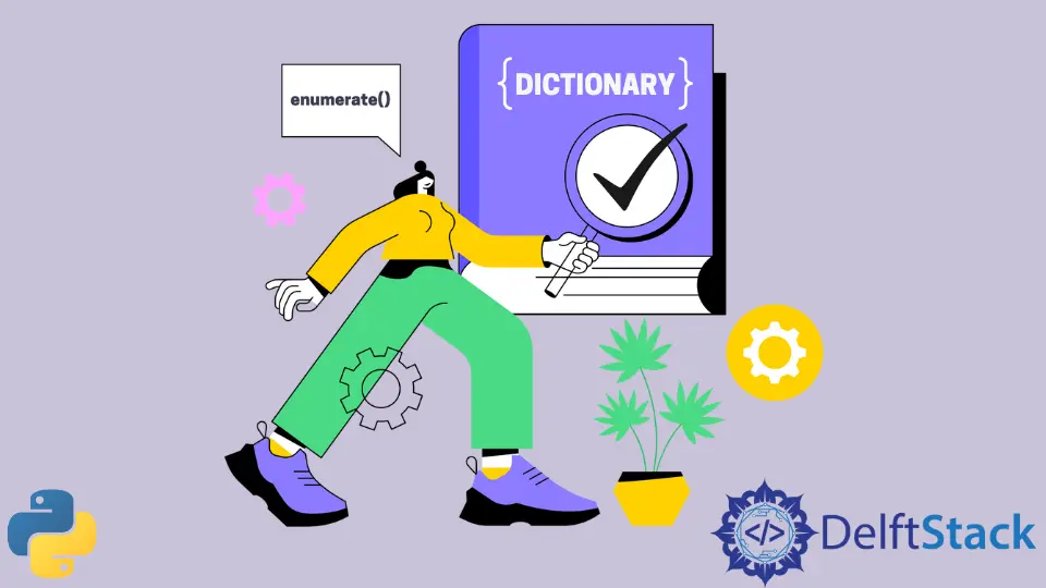 Enumerar diccionario en Python