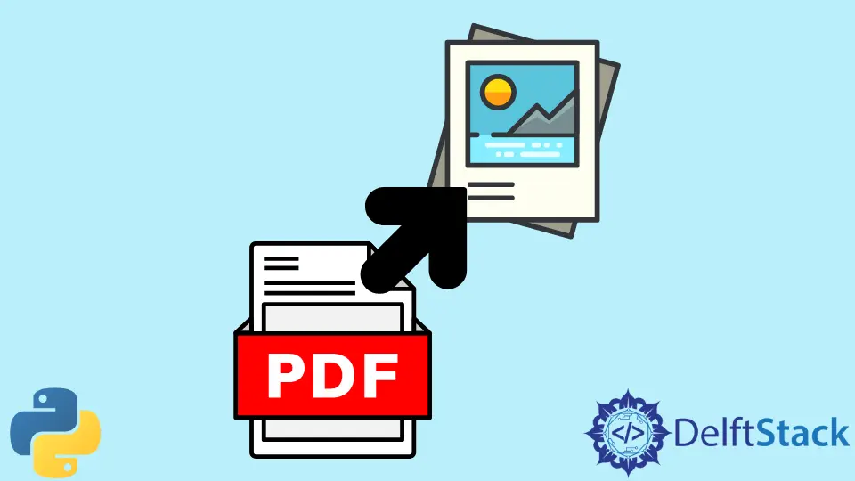 Estrai immagini da file PDF usando Python