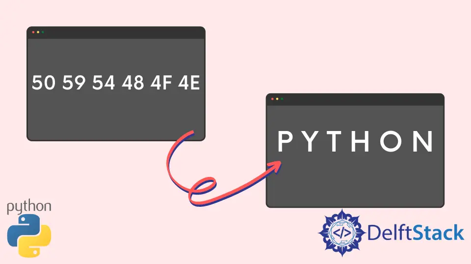 Konvertieren Sie Hex in ASCII in Python