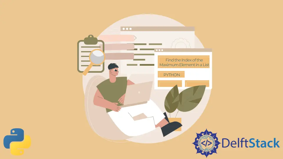 How to Find the Index of the Maximum Element in a List in Python