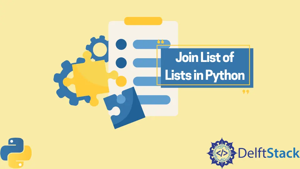 在 Python 中将列表的列表连接为列表