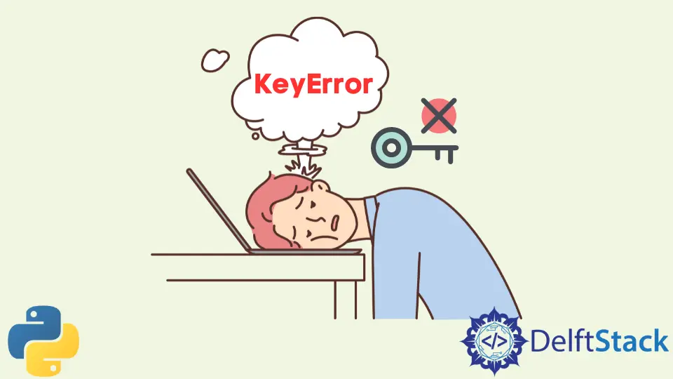 Solucionar el error de clave en un diccionario en Python