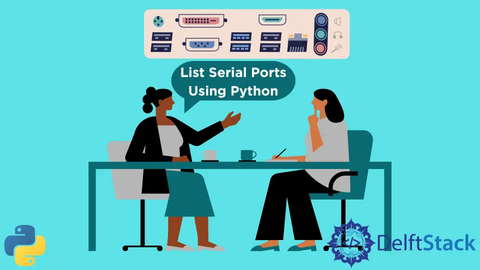 Listar puertos serie usando Python