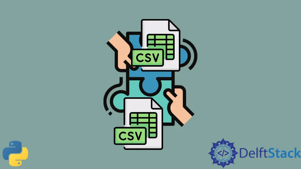 在 Python 中合并 CSV 文件