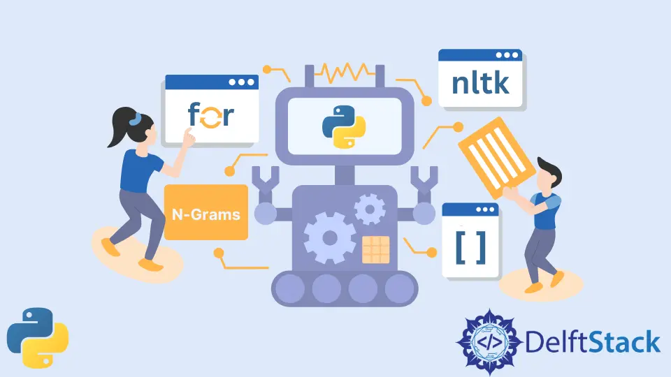 Python でテキストから N-gram を作成する