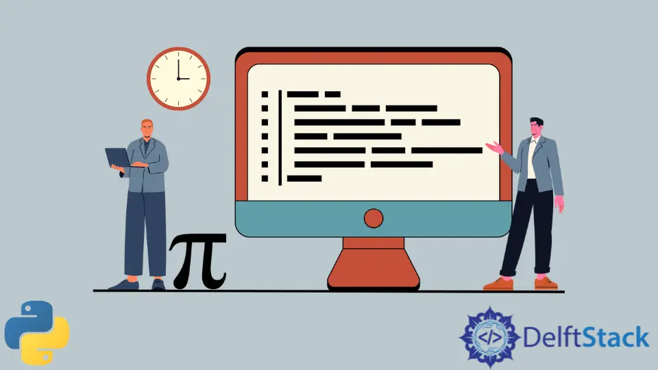 Pi in Python verwenden