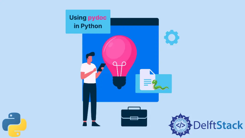 Verwenden von pydoc in Python