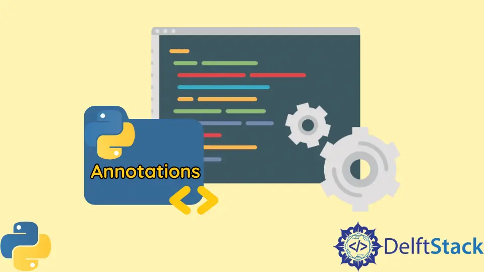 Annotations in Python