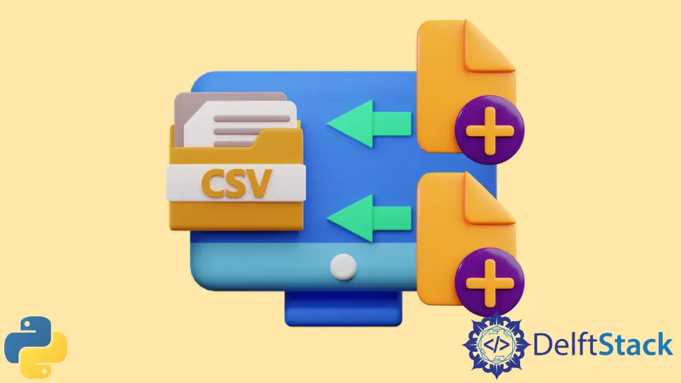Python で CSV ファイルに新しい行を追加する