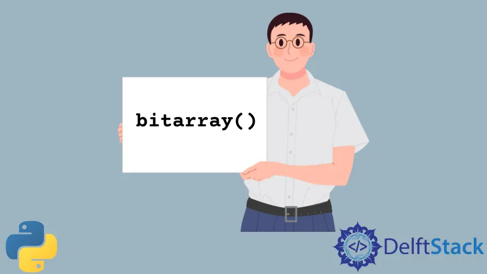 Créer un BitArray en Python