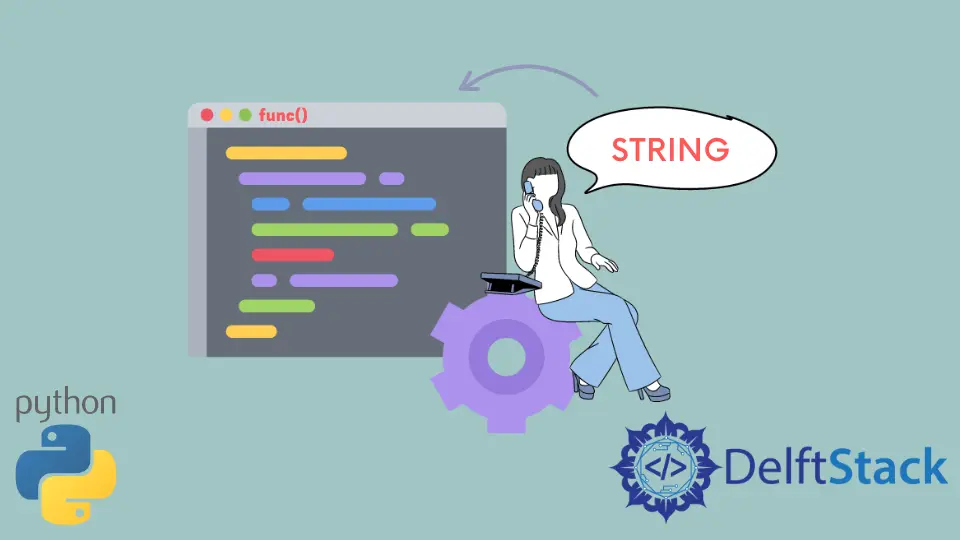 Chiamare una funzione dal nome della stringa in Python