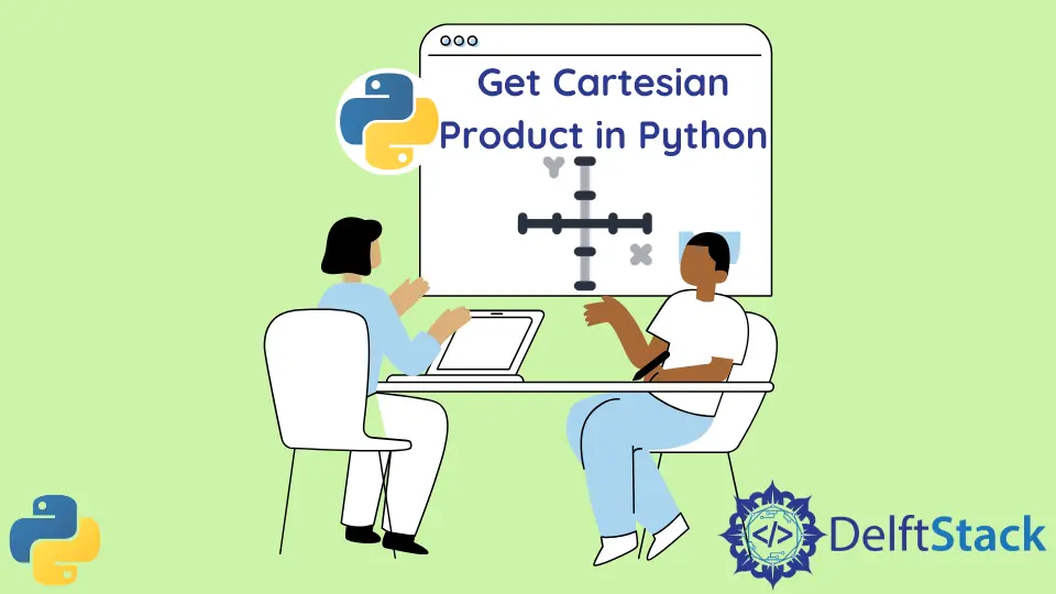 Obtenha o produto cartesiano em Python