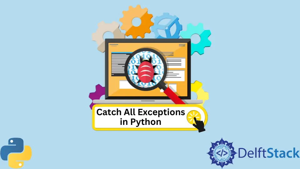 Pegue todas as exceções em Python