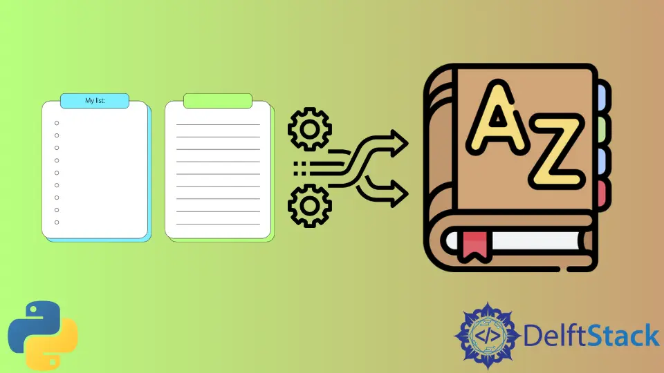 How to Convert Two Lists Into Dictionary in Python