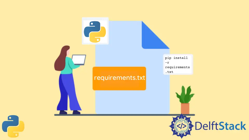 Crea requirements.txt en Python