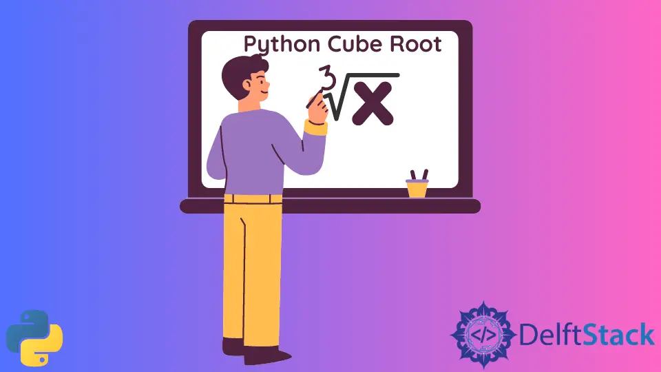Raiz do cubo Python