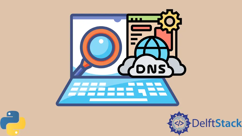 Python での DNS ルックアップ