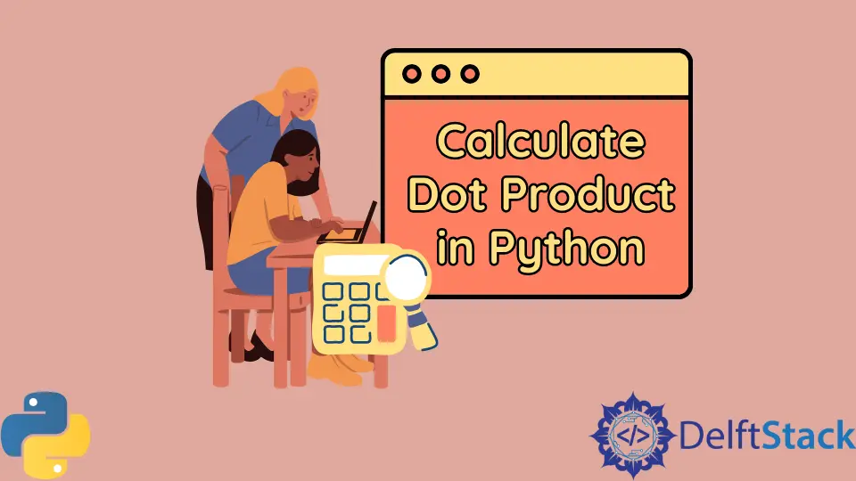 Punktprodukt in Python berechnen