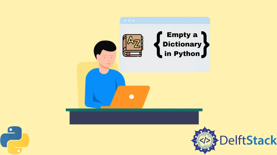 Leeren ein Dictionary in Python