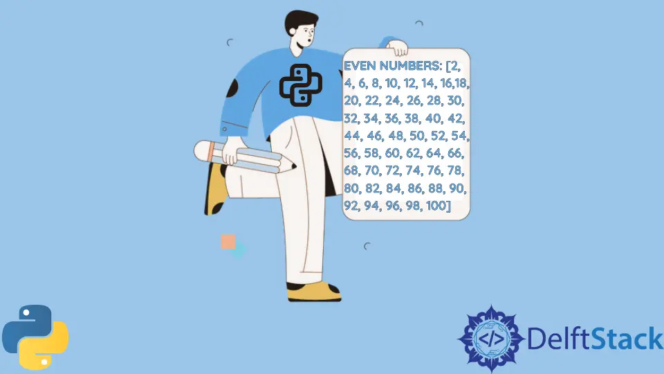 How to Make List of Even Numbers in Python