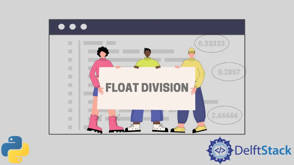 Division flottante en Python