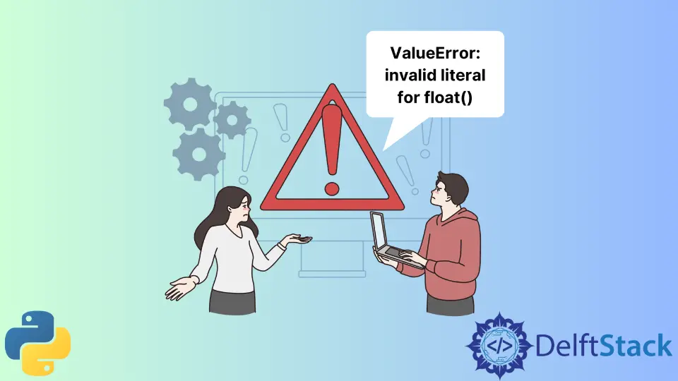 Python ValueError: Ungültiges Literal für Float()