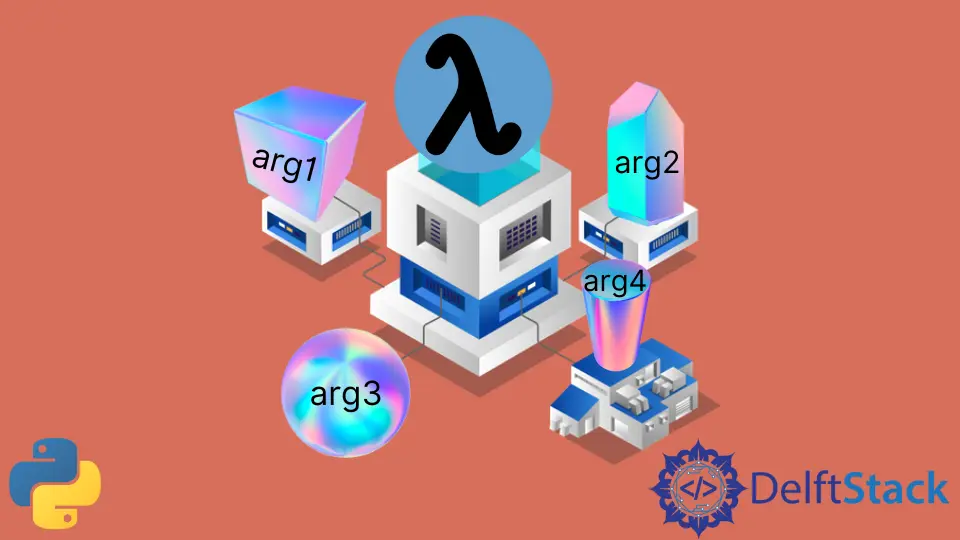 Mehrere Argumente in Lambda-Funktionen in Python übergeben