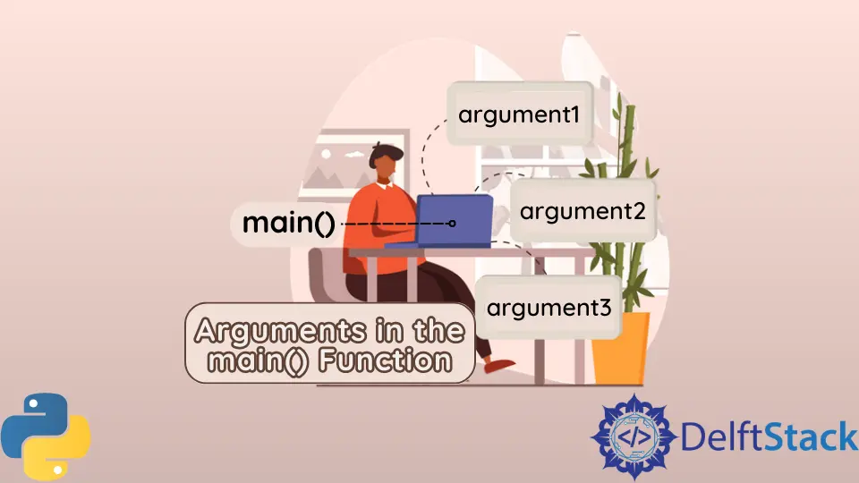 Argumente in der Funktion main() in Python