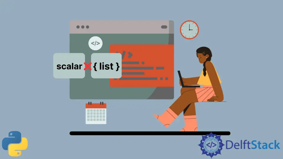 How to Multiply List by Scalar in Python