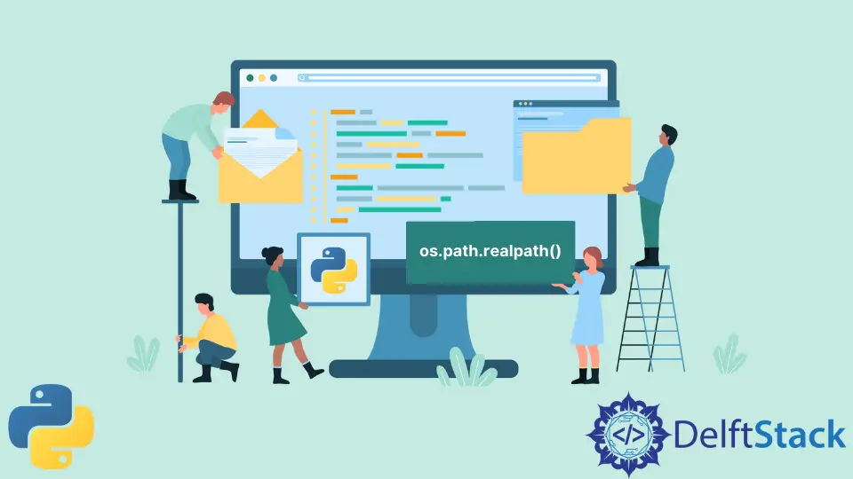 Python os.path.realpath() Method