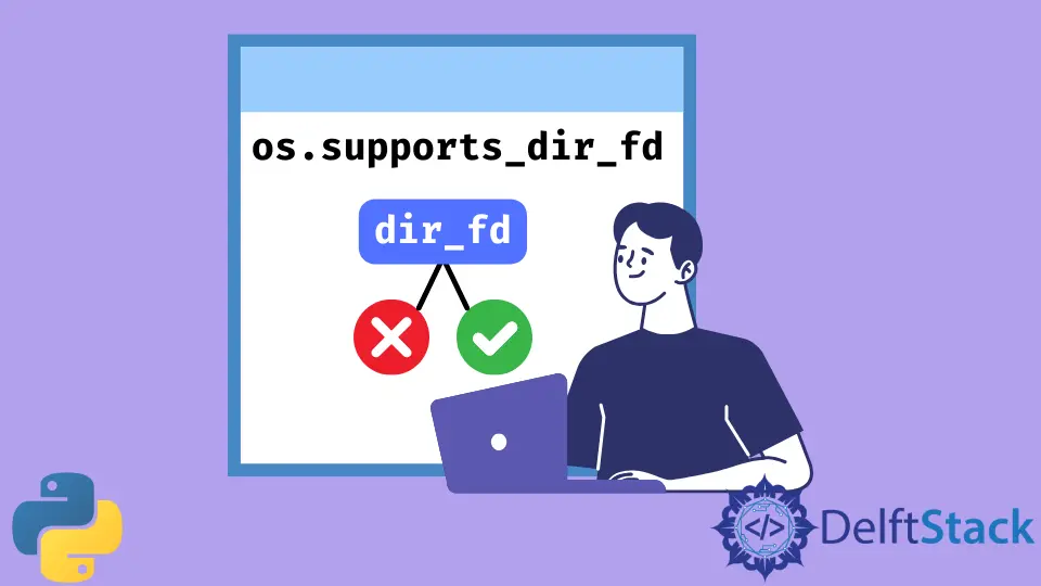 Python os.supports_dir_fd Method