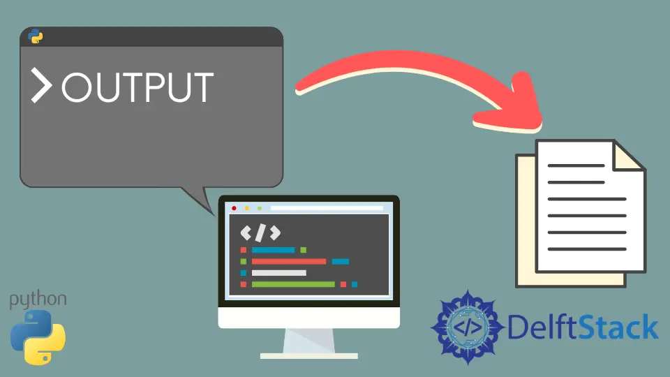 Redirecionar a saída de impressão para um arquivo em Python