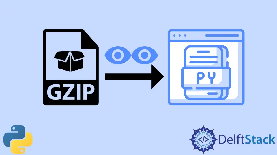 Leer archivo gzip en Python