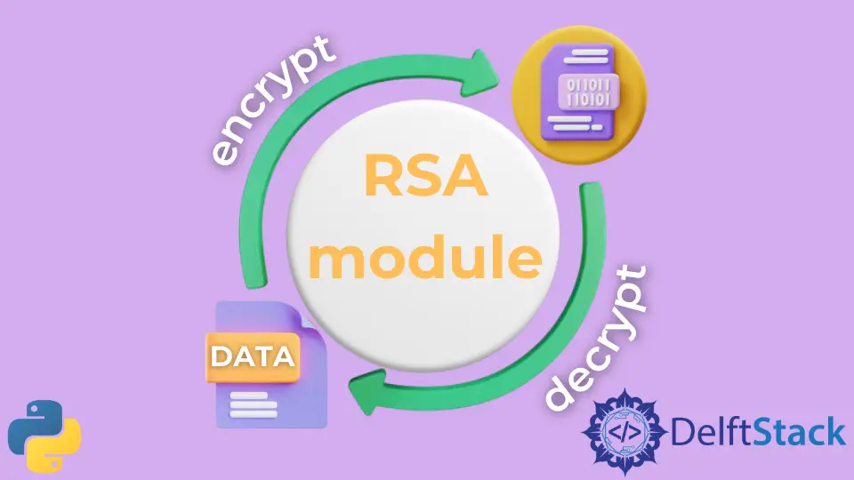 Python 中的 RSA 加密