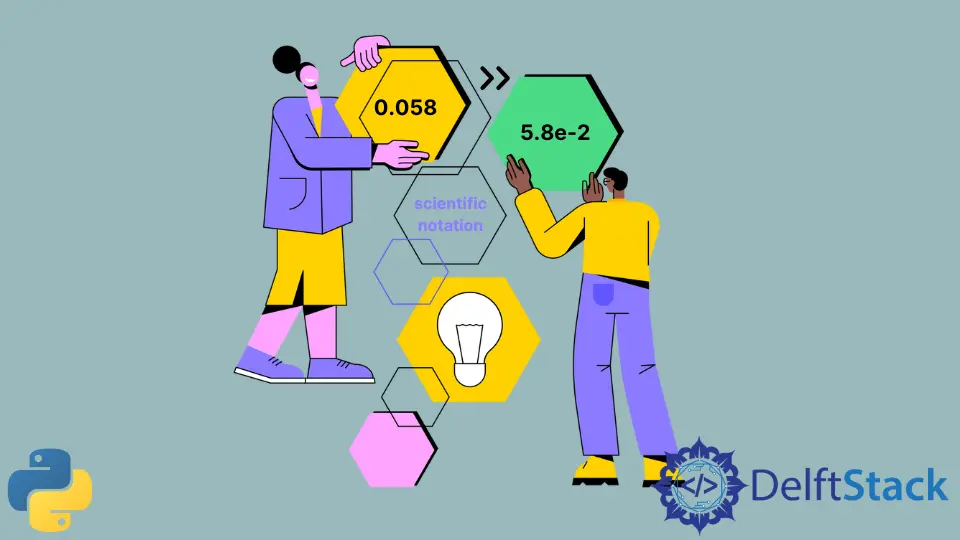 Python 中的科學計數法