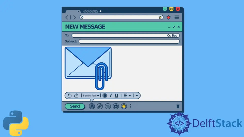 Senden Sie eine E-Mail mit Anhängen in Python