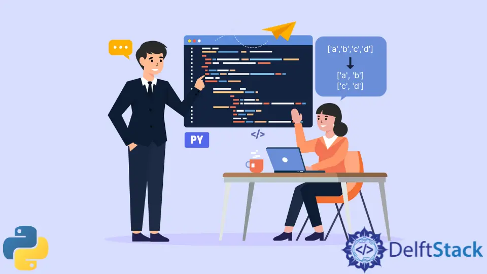 将 Python 列表一分为二