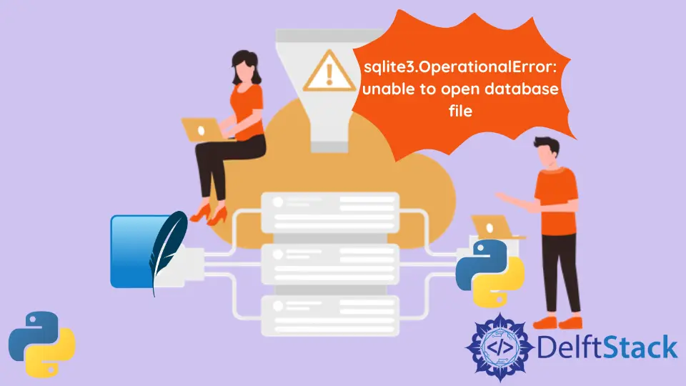 sqlite3.OperationalError: unable to open database file