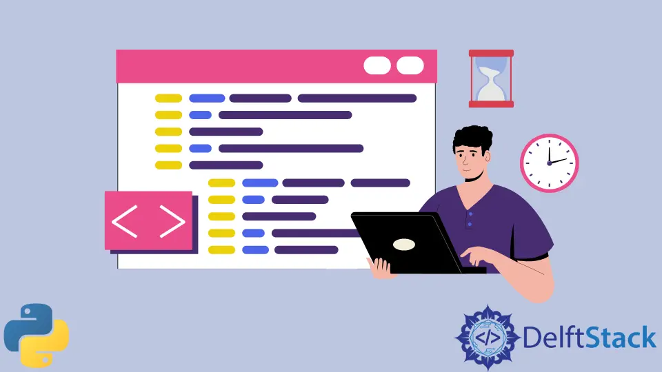 Métodos clock() y time() del módulo de time en Python