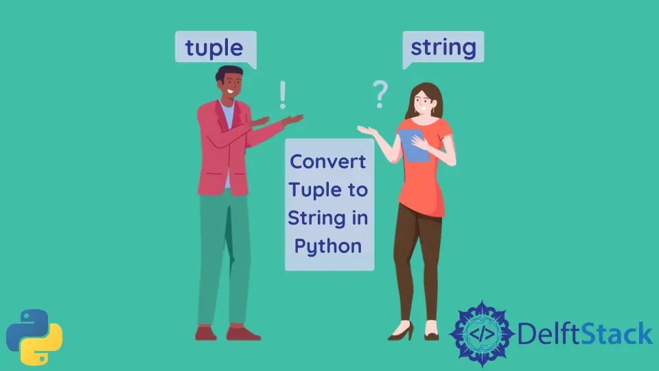 Konvertieren Tupel in einen String in Python