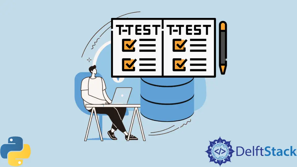 Prueba T de dos muestras de Python