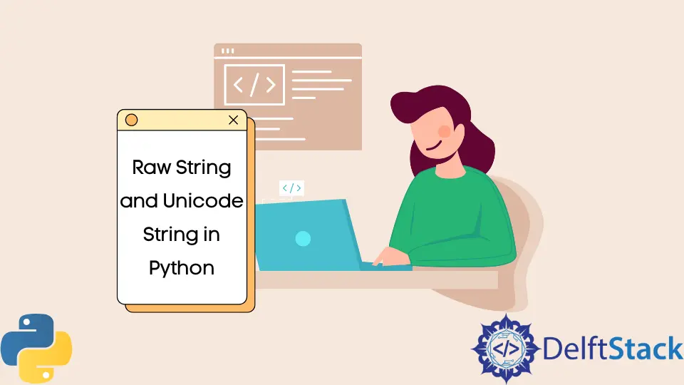 Rohe String und Unicode String in Python