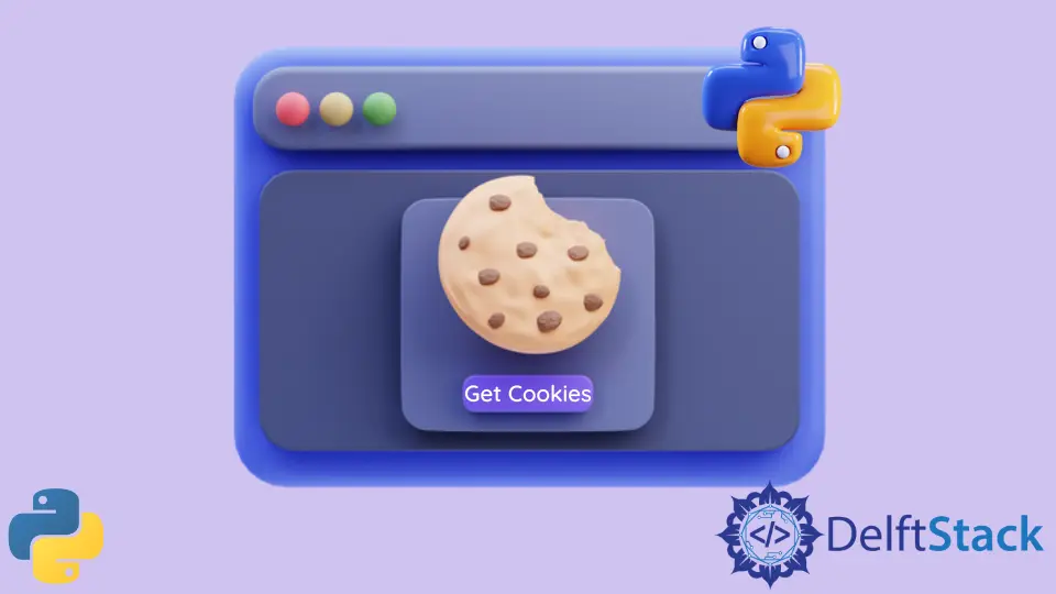 Usar cookies en solicitudes de Python