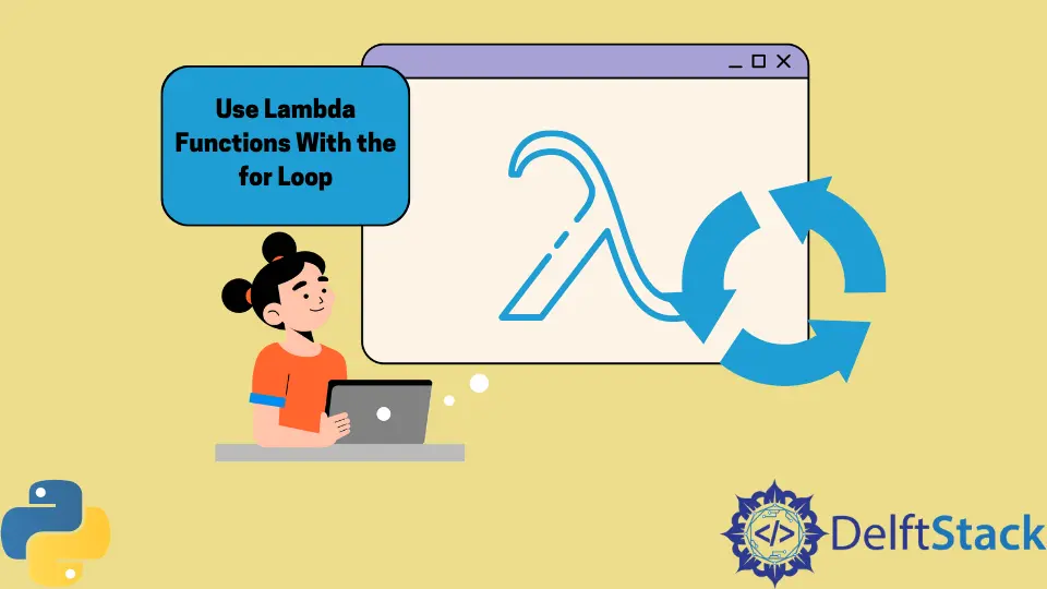 Utiliser les fonctions Lambda avec la boucle for en Python