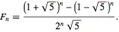 Equazione di Fibonacci