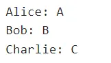 iterate two lists in python - output 2